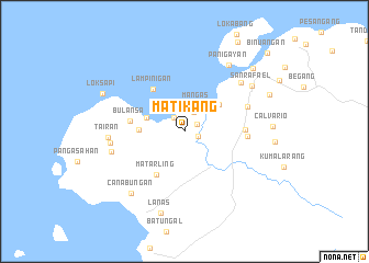 map of Matikang