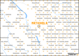 map of Mātikhola