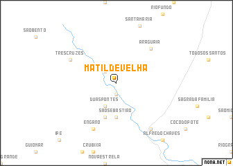 map of Matilde Velha