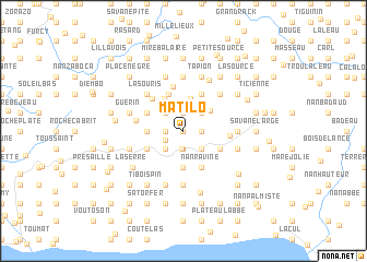 map of Matilo