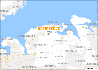 map of Matinecock