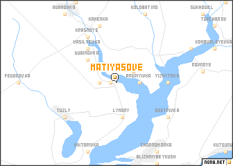 map of Matiyasove