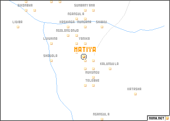 map of Matiya