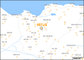map of Mätja
