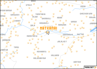 map of Matkanai