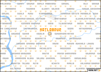 map of Matlabpur