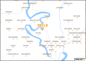 map of Mātla