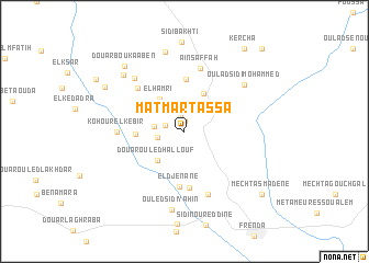 map of Matmar Tassa