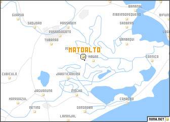 map of Mato Alto