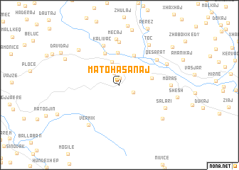 map of Matohasanaj