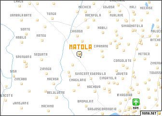 map of Matola