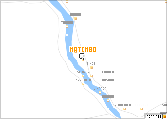 map of Matombo