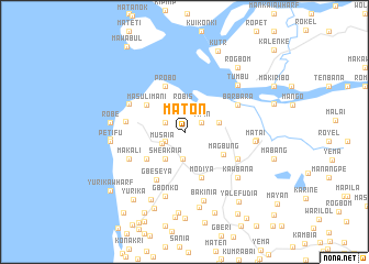 map of Maton