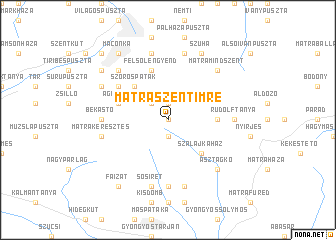 map of Mátraszentimre