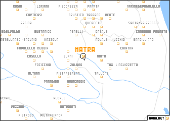 map of Matra