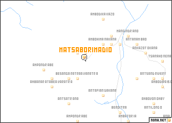 map of Matsaborimadio