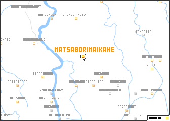 map of Matsaborimaikahe