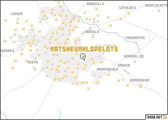 map of Matsheumhlope Lots