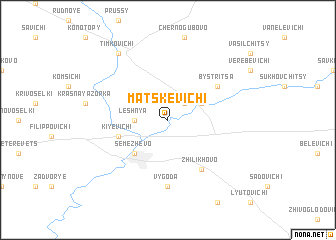 map of Matskevichi