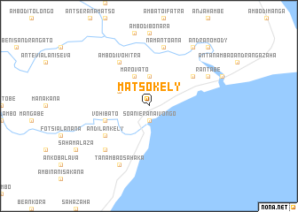 map of Matsokely