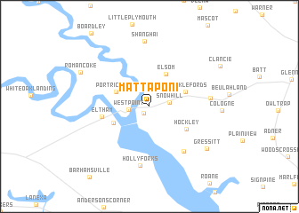 map of Mattaponi