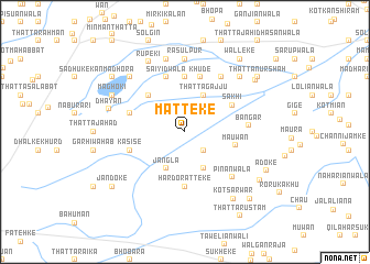 map of Matteke