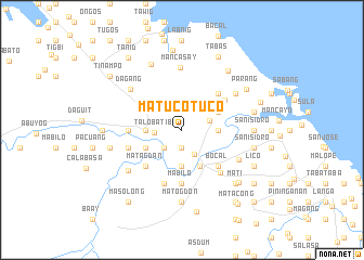 map of Matucotuco