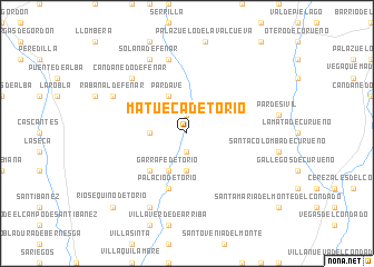 map of Matueca de Torío