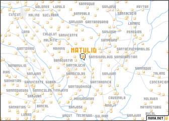 map of Matulid