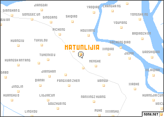 map of Matunlijia