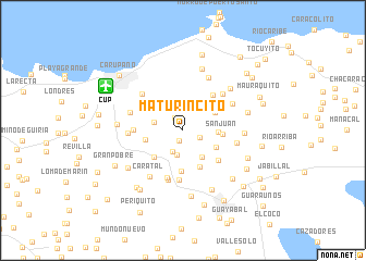 map of Maturincito