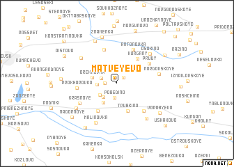 map of Matveyevo