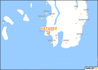 map of Matwaer