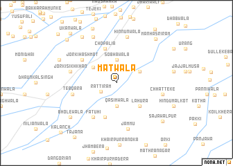 map of Matwāla