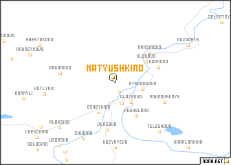 map of Matyushkino