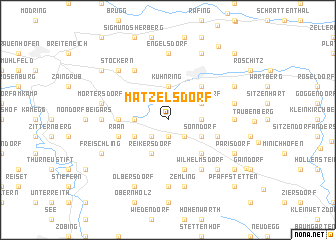 map of Matzelsdorf