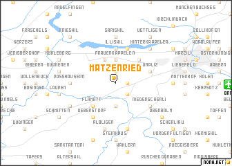 map of Matzenried