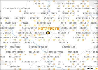 map of Matzerath