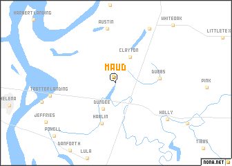 map of Maud