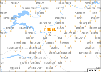 map of Mauel