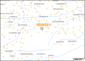 map of Mauhru