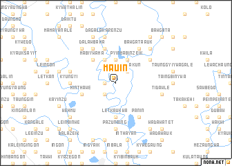 map of Ma-u-in