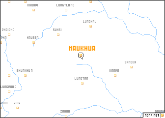 map of Maukhua