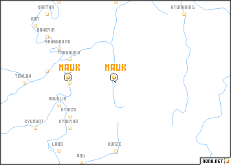 map of Mauk
