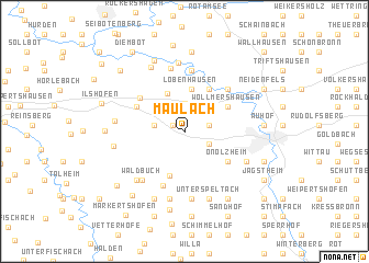 map of Maulach