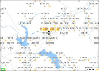 map of Maulanda