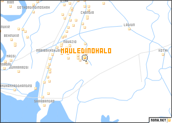map of Mauledino Hālo