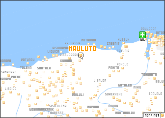 map of Mauluto