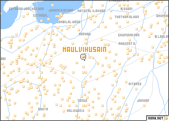 map of Maulvi Husain