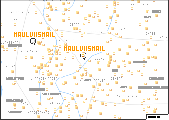 map of Maulvi Ismāīl